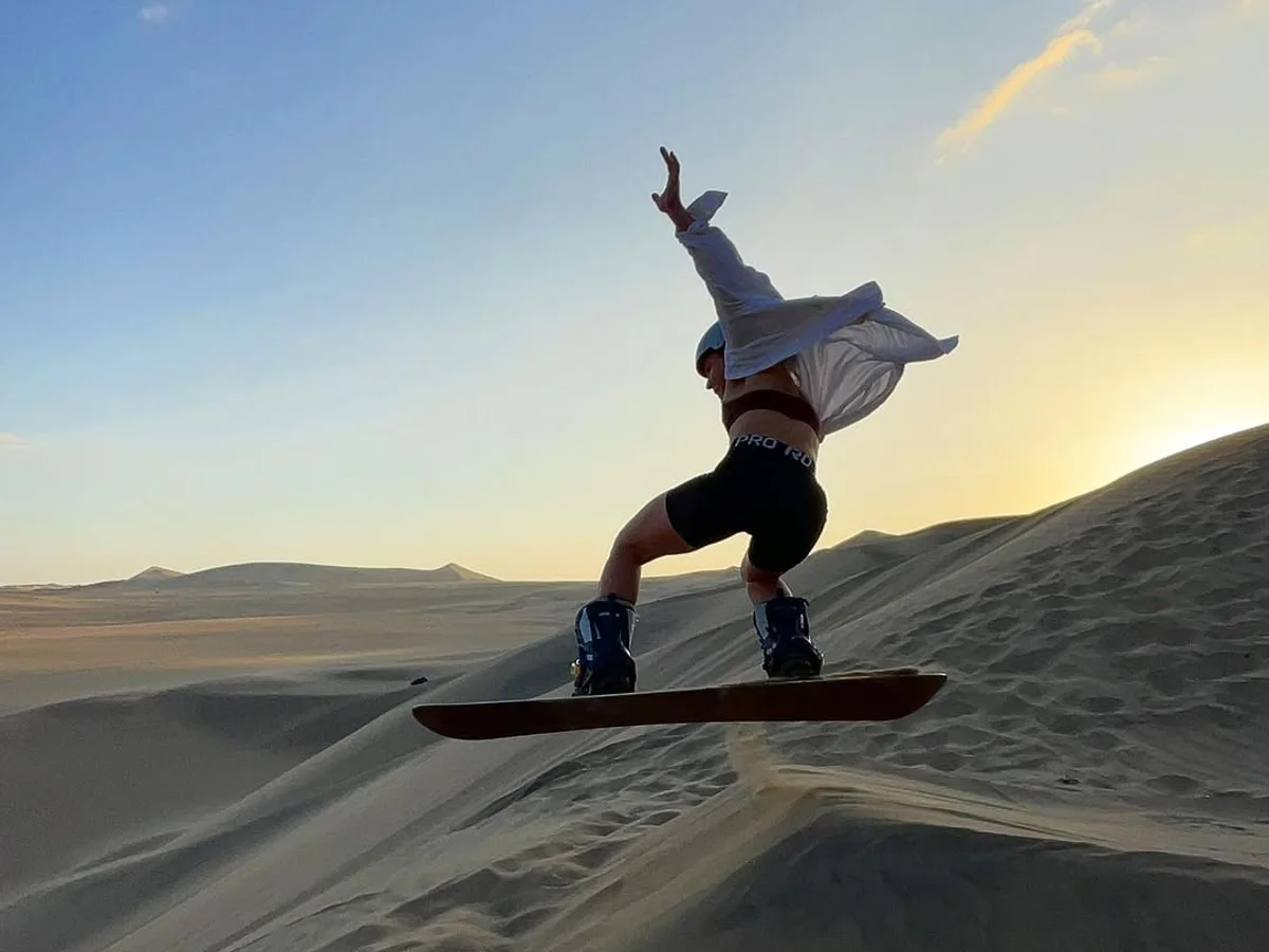 Sandboard en Sand Ski